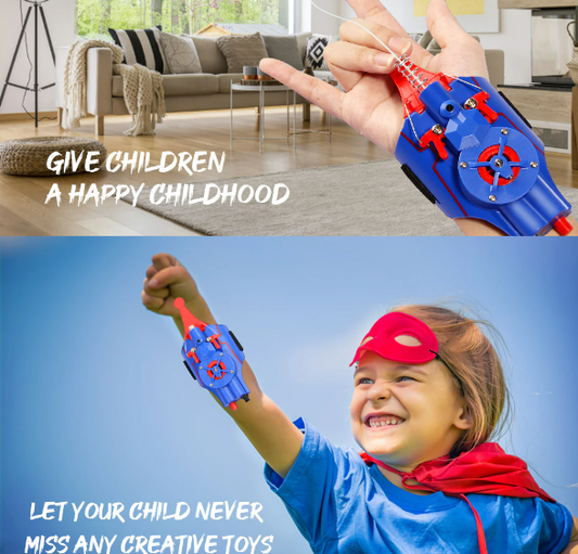 WebSlinger - Spiderman Web Shooter Glove Toy 2.0 PRO for Kids - Happy2Kids™