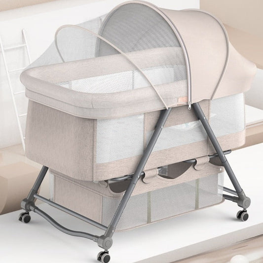 Adjustable Foldable Portable Minimalist Baby Crib - Happy2Kids™