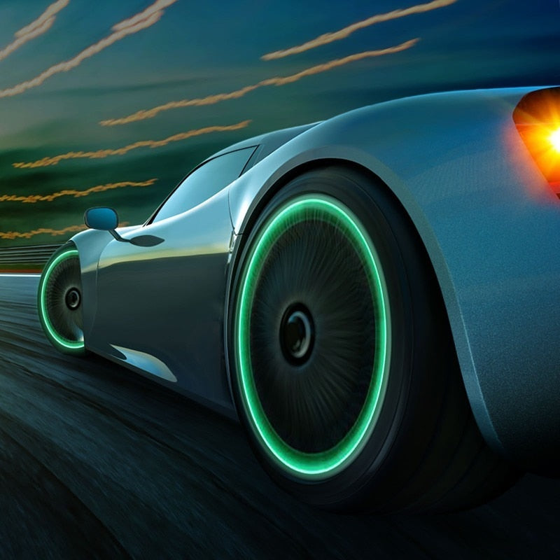 4PCS Luminous Car Valve Caps - Happy2Kids™