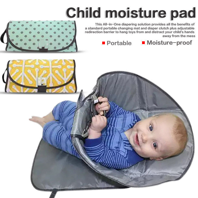 3in1 Portable Waterproof Baby Diaper Changing Pad - Happy2Kids™