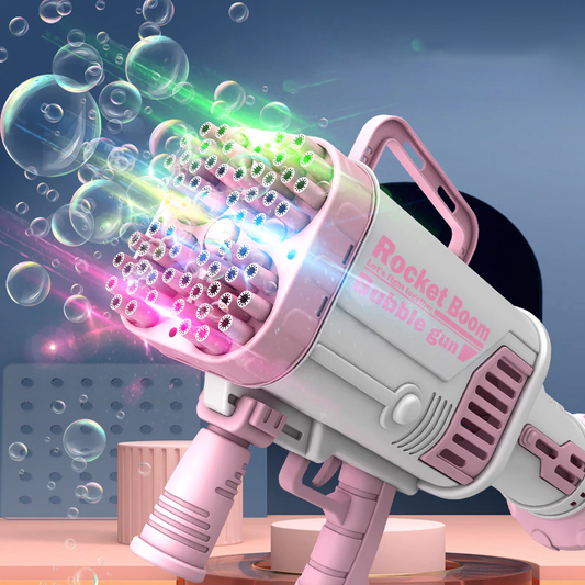 Automatic Flashing Rocket Launcher Bubble Gun - Happy2Kids™